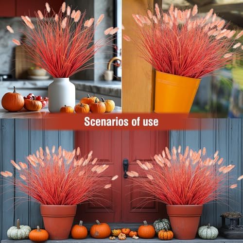 Elegant Fake Grass Fall Plant 12PCS