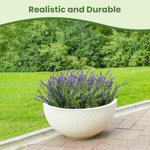 Adjustable 12-Pack Outdoor Fake Monkey Grass by Mowdug