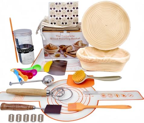 Bread Proofing Basket Set 20 Components