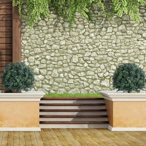2-Pack Fake Boxwood Ball Trees with Spike