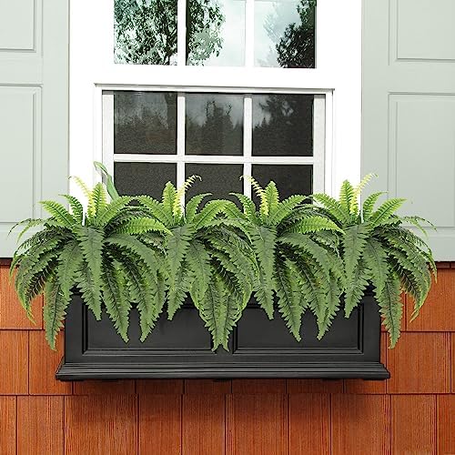 Realistic Artificial Boston Fern 4-Piece Greenery Bush