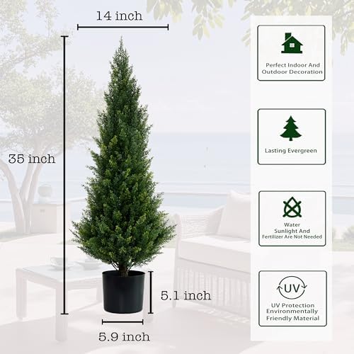 Realistic Cedar Tree Artificial Plant by Kissilk