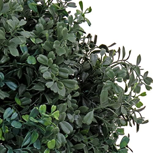 Owl-Proof Synthetic Boxwood Cone and Ball Topiary Decor