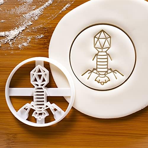 Virus Bacteria Cookie Cutters Set