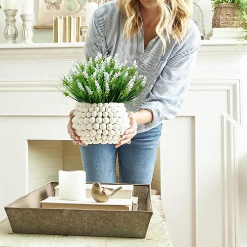 12 Bundles Artificial Plant - Fake Monkey Grass Outdoor