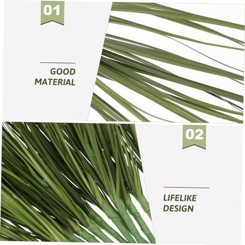 12-Piece Fake Grass for Home Decor