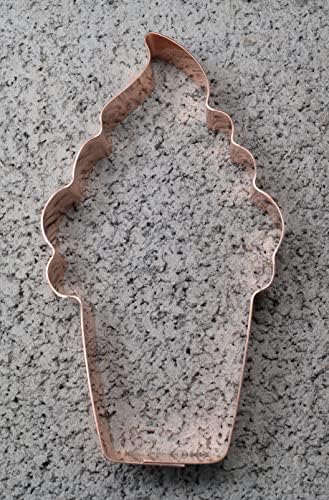 Ice Cream Cone Cookie Cutter 5 Inches Handmade USA