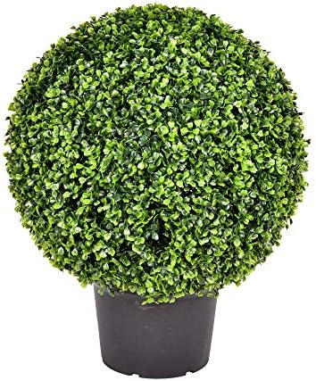 Vickerman Ending 20-Inch Boxwood Topiary Ball