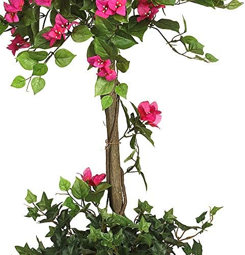 Nearly Natural 5228 Bougainvillea Topiary Mini Elegant 5-Feet Green