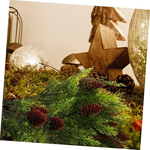 5-Piece imitation plants fake greenery pine branches Christmas tree garland dining room