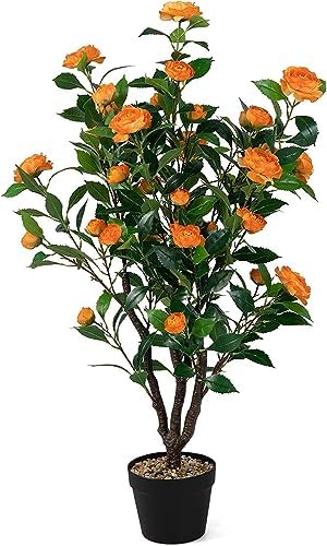40 inches Camellia artificial tree