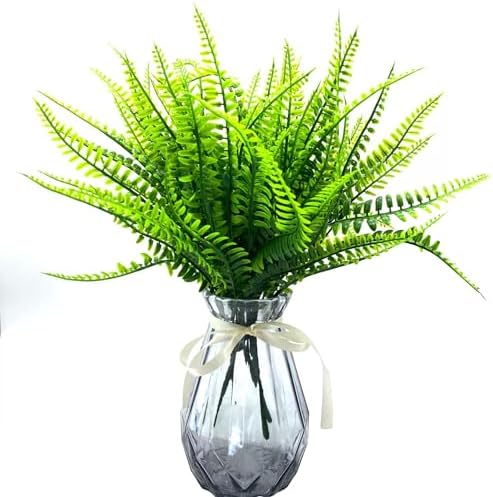 Indoor Artificial Boston Fern Plants 12_pack