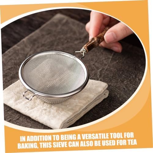 Versatile Kitchen Tool - Greasy Baking Strainer Stainless Steel Colander