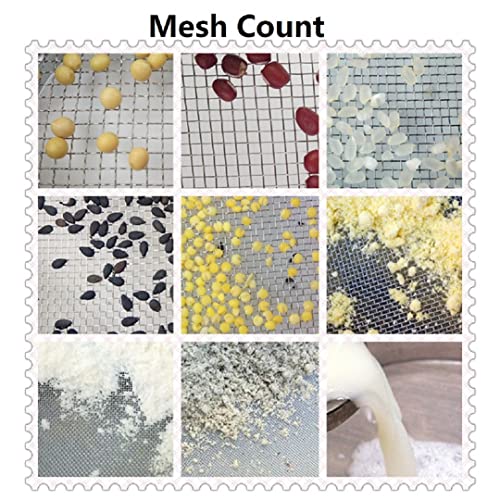 Htong Industry 5cm Food Strainer with 325 Mesh Count