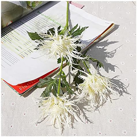 GARCAN Artificial Gold Flowers with Pots