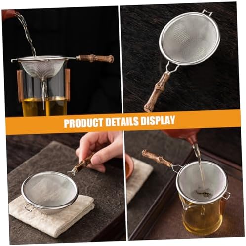 NAMOARLY Tea Strainer Spoon with Mesh Filter