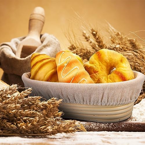 12-Piece Best Selling Rattan Proofing Basket Set