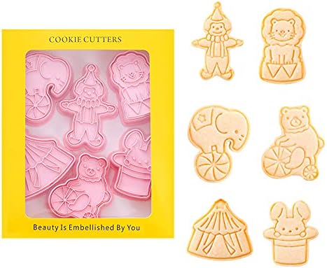 Circus Cookie Cutter Set 6 Piece