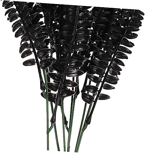 4 artificial fern branches for Halloween