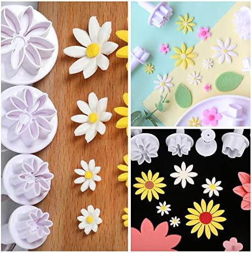 High-Quality Sunflower Fondant Cutter Set USA