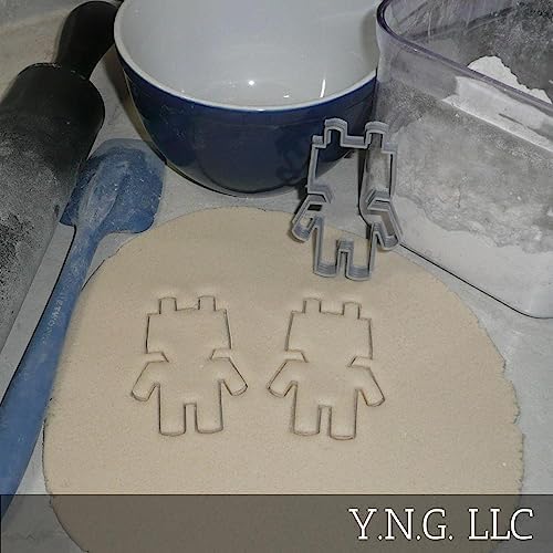 Robot Outline Science Cookie Cutter for Kids Adults Baking Art Perfect Tool