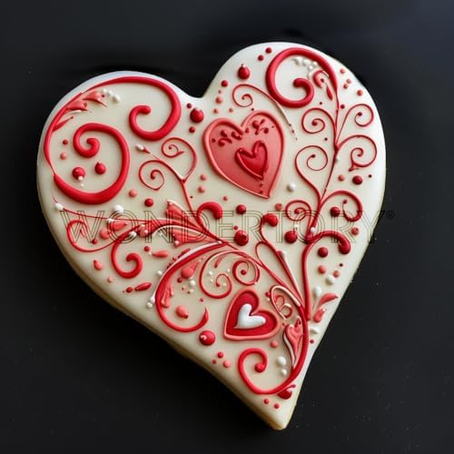 Sweet Heart Cookies Valentines Day Cookie Cutter