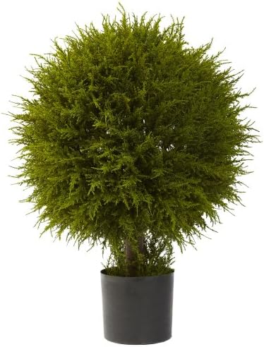 32in Rustic Cedar Ball Topiary