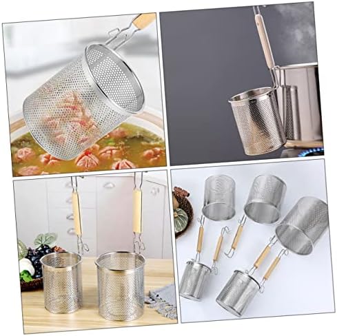 Stainless Steel Colander Basket for Noodle Straining