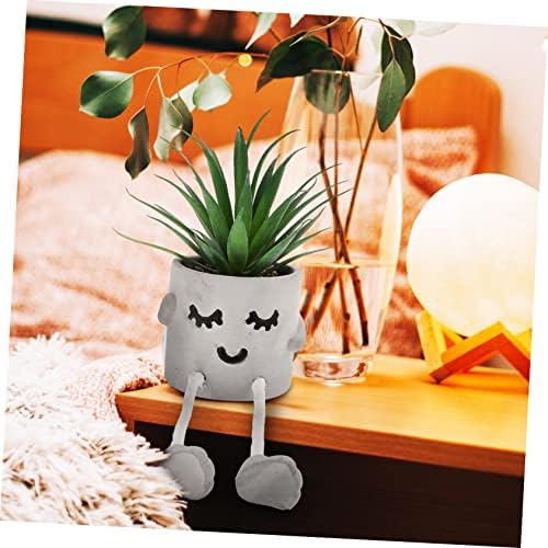 Faux Bonsai Potted Succulents