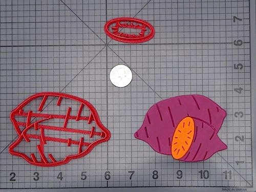 Sweet Potato Cookie Cutter Set 3D Print with PLA Eco-Friendly