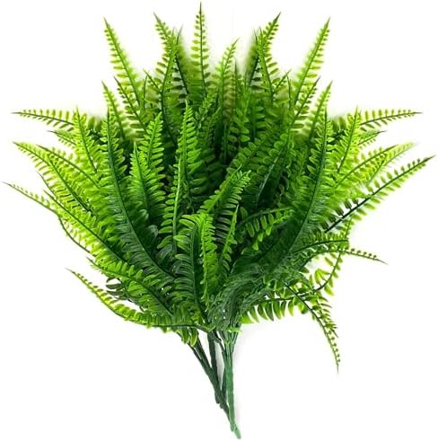 Indoor Artificial Boston Fern Plants 12_pack