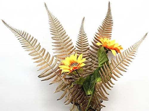 CATTREE Large Gold Ferns - 23Vertical DECOR for Weddings Parties