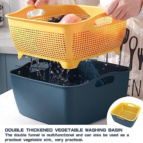 Double-Layer Vegetable Basket