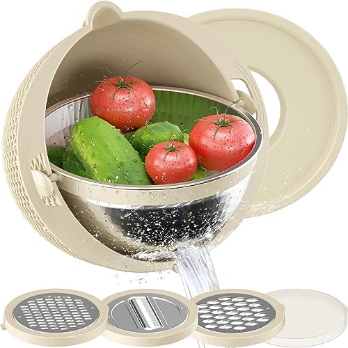 4-1 Colander Set with Mixing Bowl Kitchen Essentials