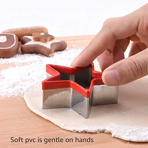 FASAKA Star Cookie Cutters 3-Piece Set