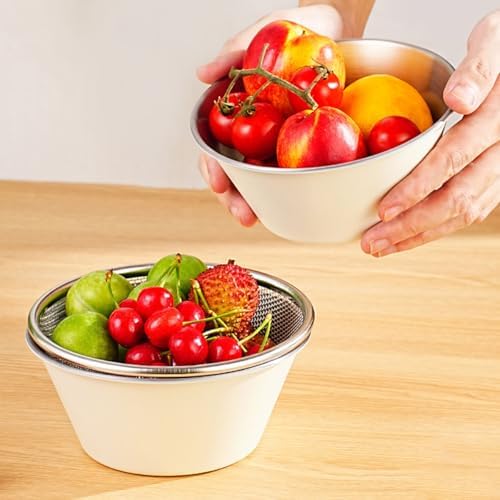 304 stainless steel colander mini strain your way to perfection