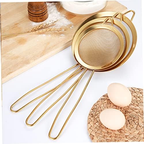 Stainless Steel Colander Fine Mesh Skim Spoon for Kitchen Use