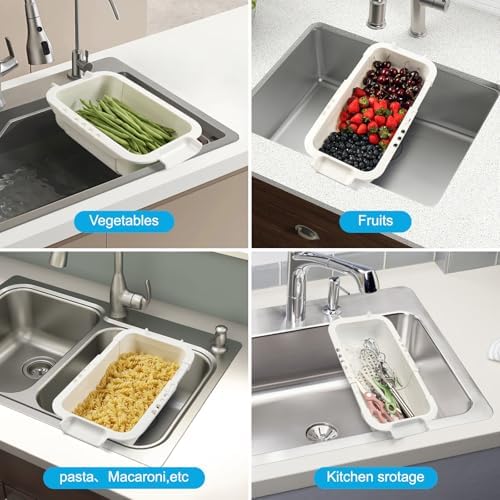 Sturdy Extendable Colander for Kitchen Basics