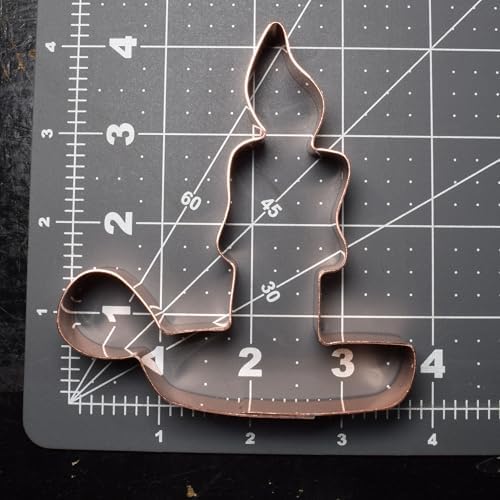Burning Flame Candle Stick Cookie Cutter - 4x375 Inches