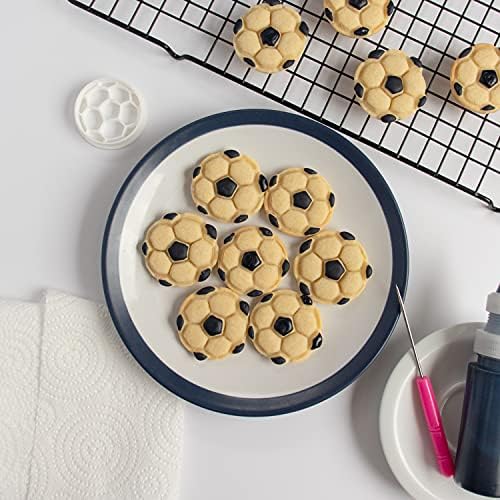 Extra Small Soccer Ball Cookie Cutter from Bakerlogy