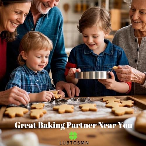LUBTOSMN Back to School Cookie Cutter Set - 4 Pieces
