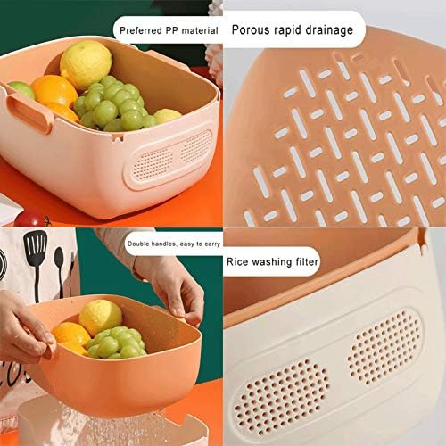 Fast Functional - Precision Colander for Rice Fruit - Durable Easy to Clean