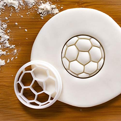 Extra Small Soccer Ball Cookie Cutter from Bakerlogy
