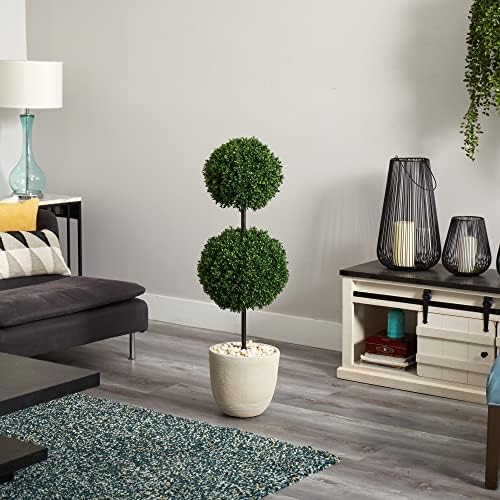 Boxwood Double Ball Topiary Theeting