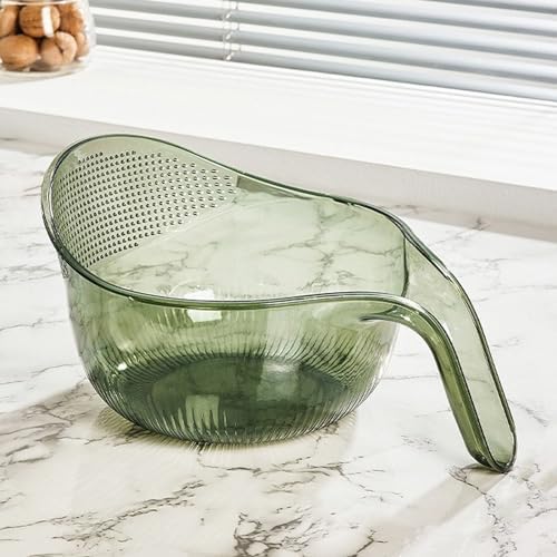 Leyile Functional Rice Washing Colander Efficient Drain Basket