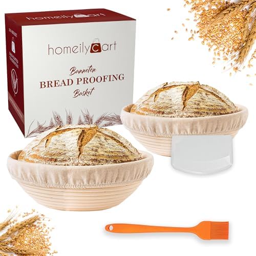 Banneton Proofing Basket Set by HomeIlyCart