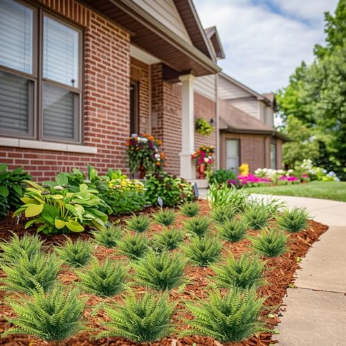 Fresh Realistic Boston Fern Plant Bundle