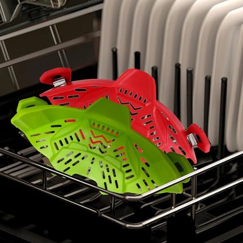 Adjustable Silicone Clip-On Colander Heat-Resistant