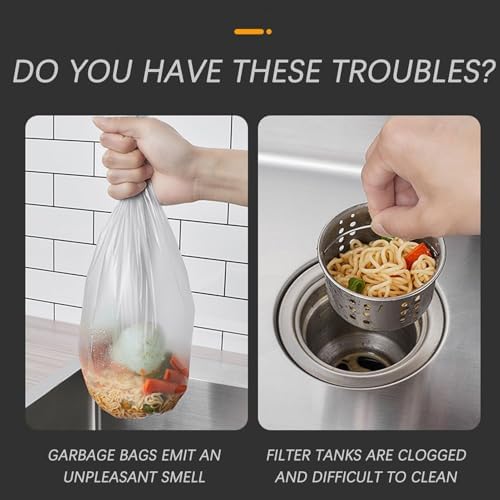 Space-Saving Sink Strainer