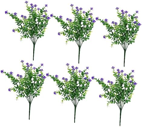 6-Piece Camellia House Plant Artificial Arrangement